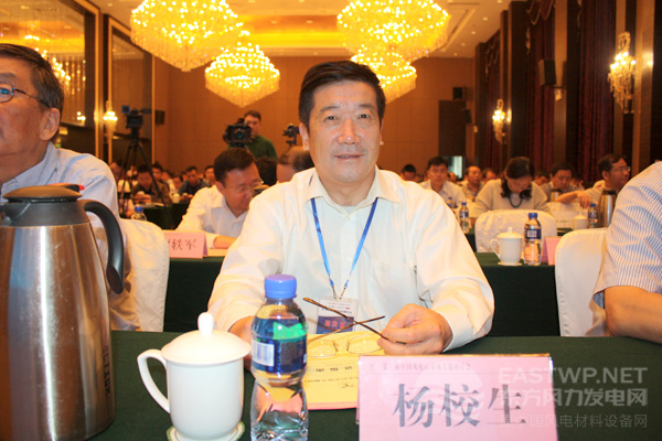 中國(guó)農(nóng)機(jī)工業(yè)協(xié)會(huì)風(fēng)能設(shè)備分會(huì)楊校生理事長(zhǎng)、