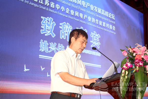 中國可再生能源學(xué)會風(fēng)能專業(yè)委員會理事長姚興佳先生