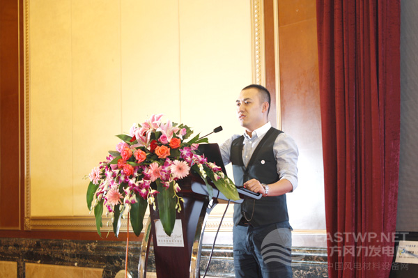 南車陳戚墅堰所新產(chǎn)業(yè)發(fā)展部風(fēng)電營銷總監(jiān)陳宗瑞先生