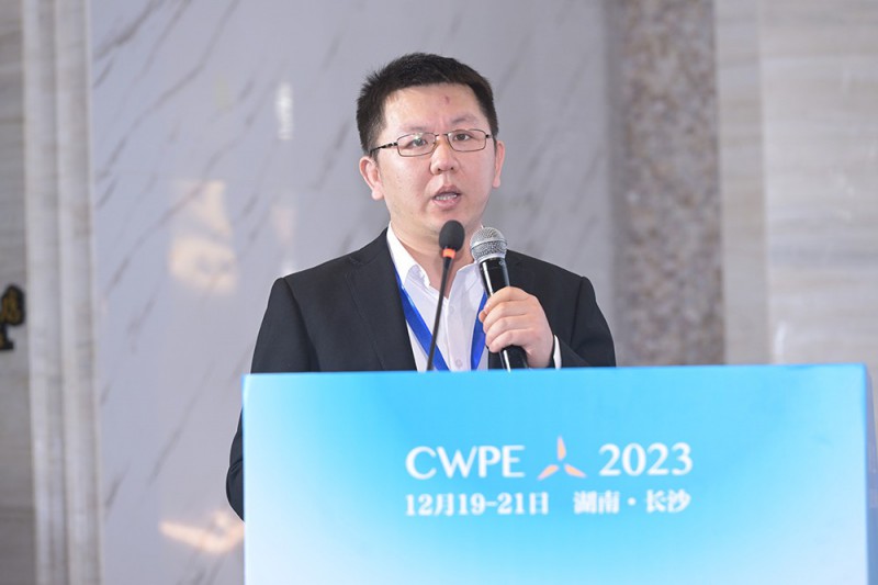 青島盤古智能制造股份有限公司質量總監(jiān)熊耀青發(fā)表《風電潤滑系統(tǒng)常見問題與可靠性研究》演講