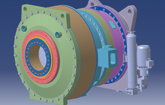 3兆瓦風(fēng)電齒輪箱圖片1